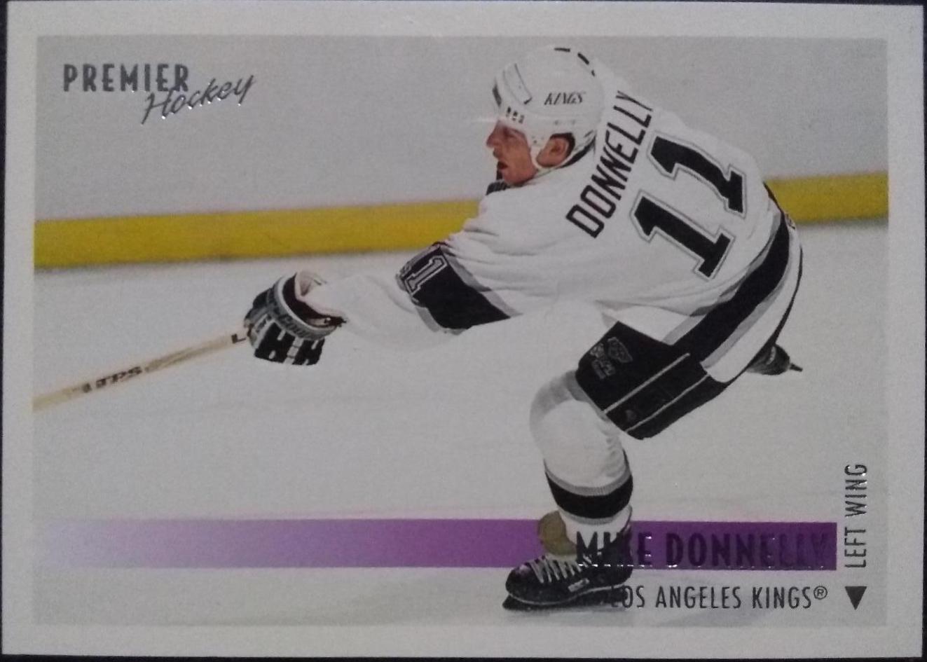 Mike Donnelly #308 Hockey Cards 1994 Topps Premier