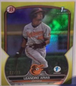 Leandro Arias [Yellow] #BPPF-84
