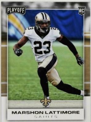 Marshon Lattimore #245 2017 Panini Playoff Football