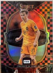 Frenkie de Jong #91 2022 Panini Select FIFA
