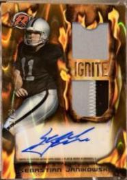 Sebastian Janikowski [Gold Power Surge Patch] #RIRPA-SJ