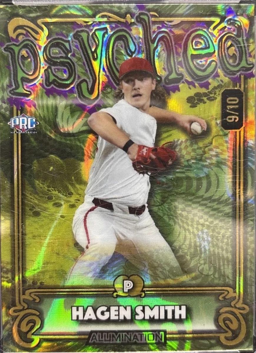 Hagen Smith #AP-HS 2024 Wild Card Alumination Just The Hits Baseball