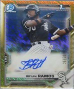 Bryan Ramos [Gold Shimmer Refractor] #CPA-BR