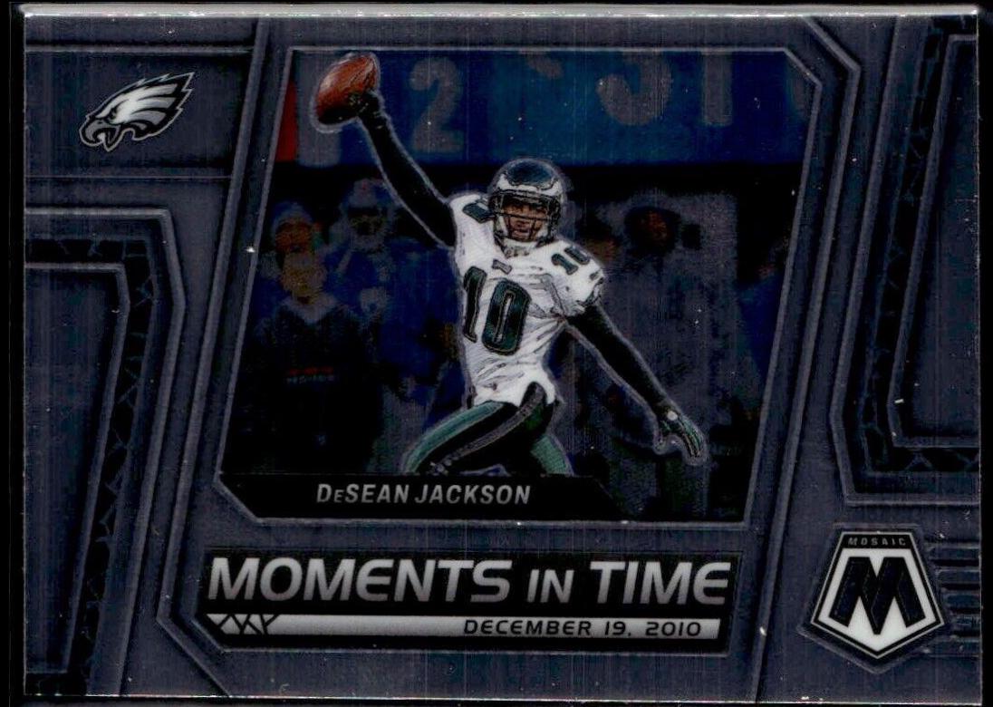 DeSean Jackson #MT-18 2023 Panini Mosaic Football Moments in Time