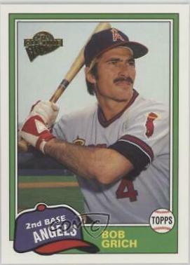 Bob Grich #41 Baseball Cards 2003 Topps All Time Fan Favorites