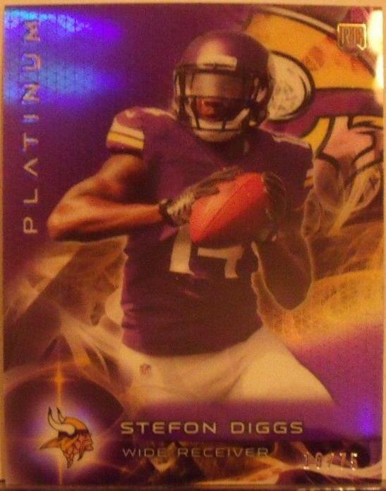 Stefon Diggs [Purple Refractor] #141