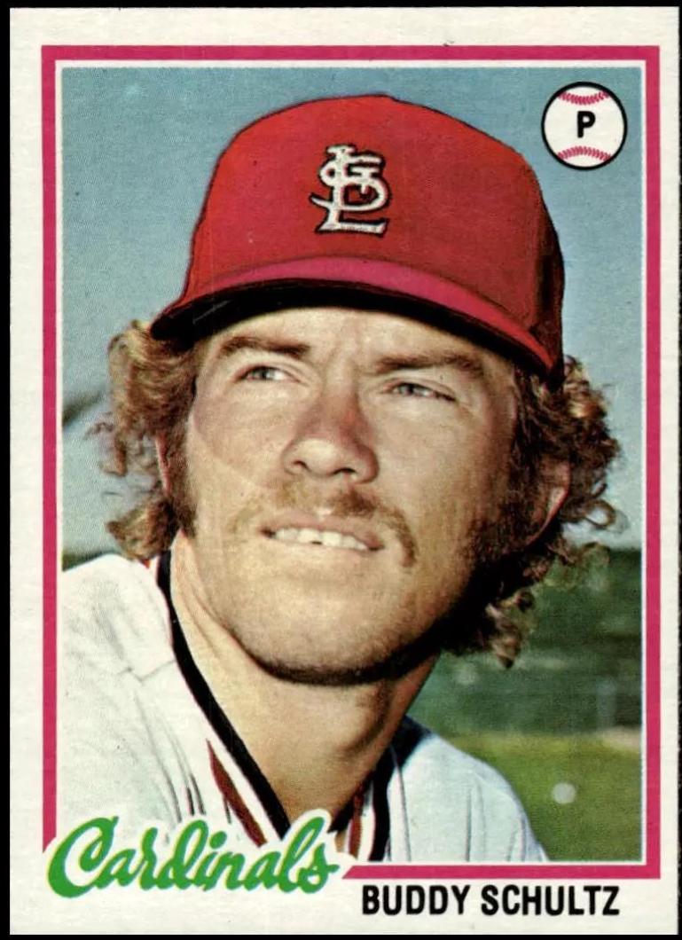 Buddy Schultz #301 Baseball Cards 1978 Topps