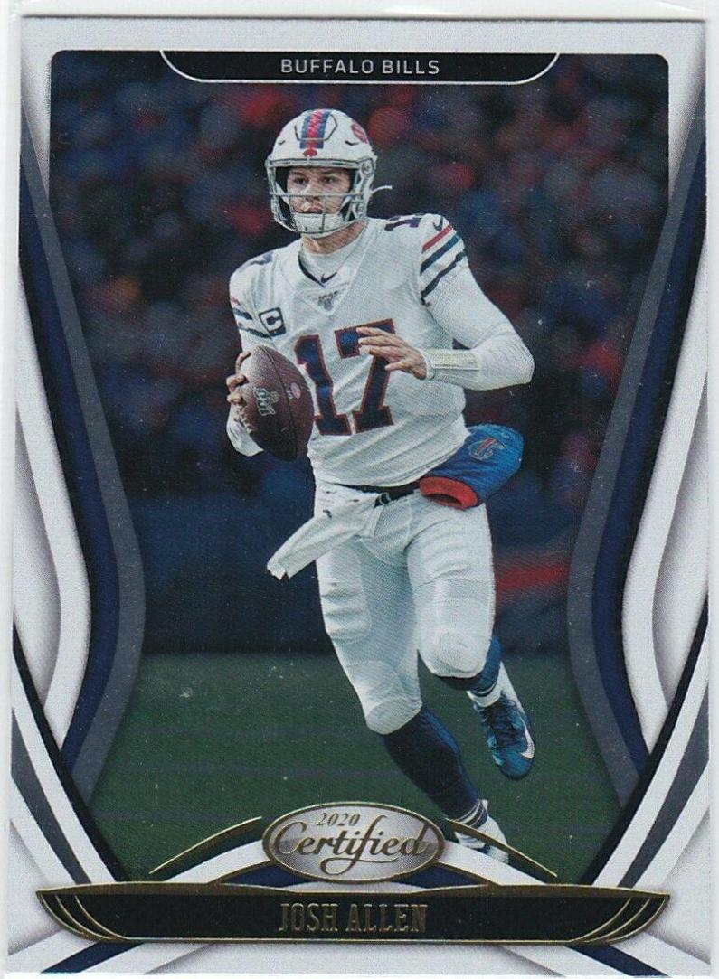 Josh Allen #3 Football Cards 2020 Panini Certified