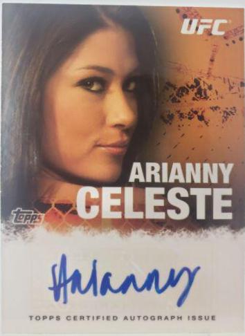 Arianny Celeste #FA-AC Ufc Cards 2010 Topps UFC Autographs