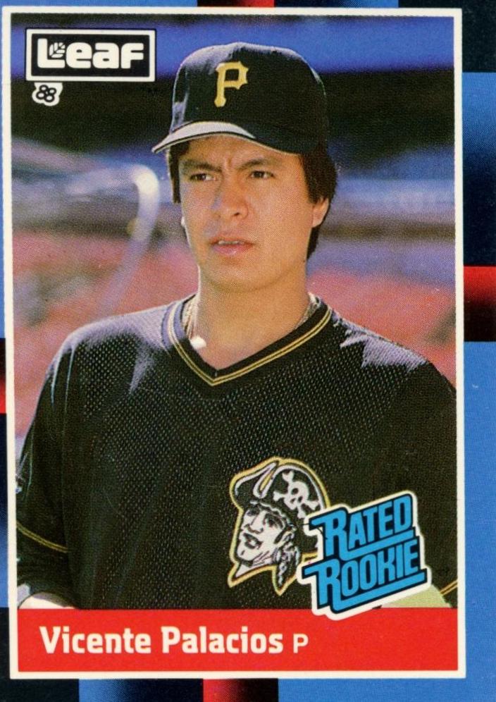 Vicente Palacios #45 Baseball Cards 1988 Leaf
