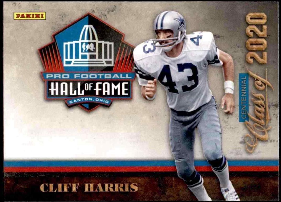 Cliff Harris #10 Football Cards 2020 Panini Hall of Fame