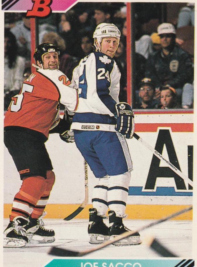Joe Sacco #417 Hockey Cards 1992 Bowman