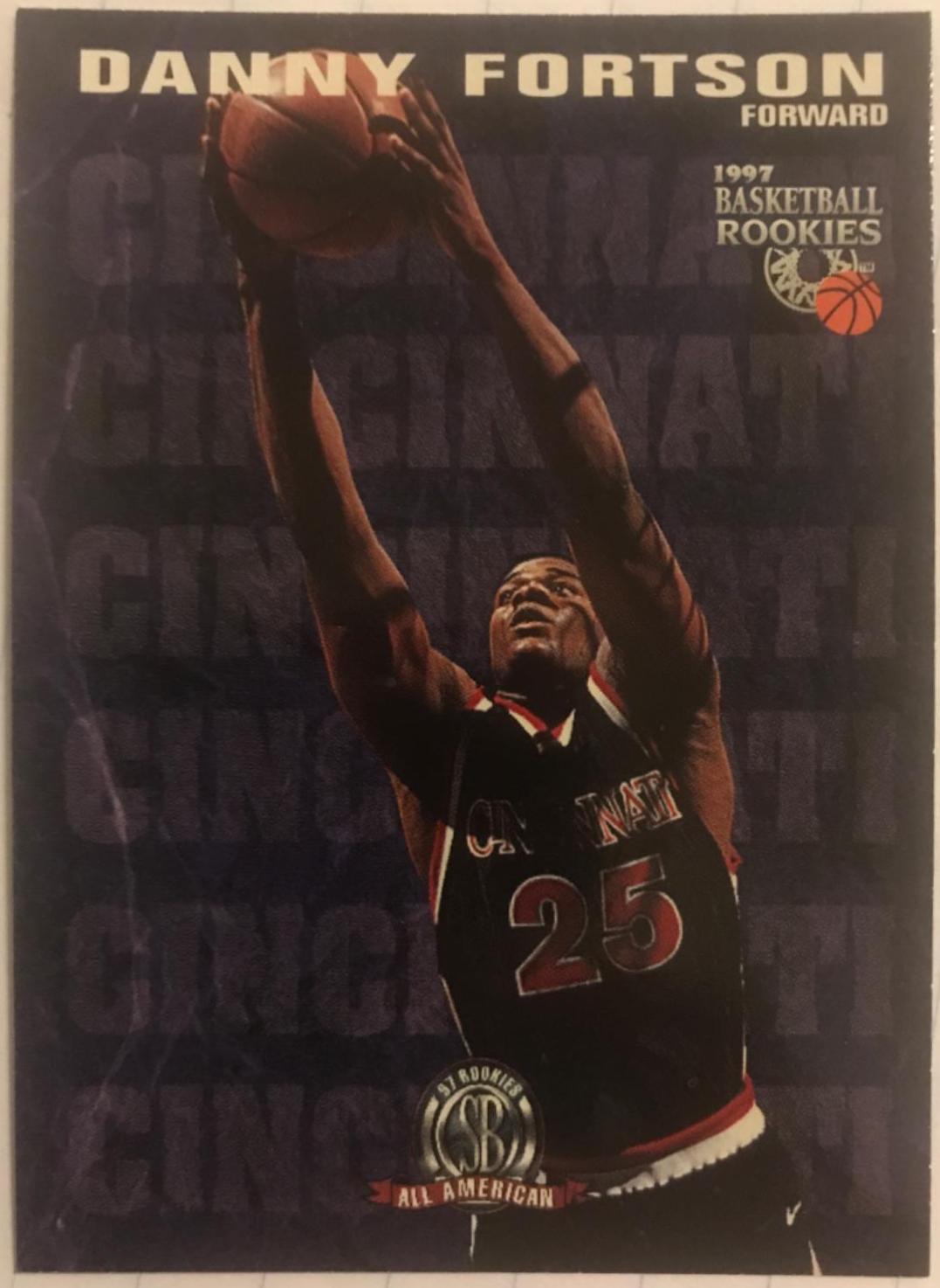 Danny Fortson #67 Basketball Cards 1997 Score Board Rookies