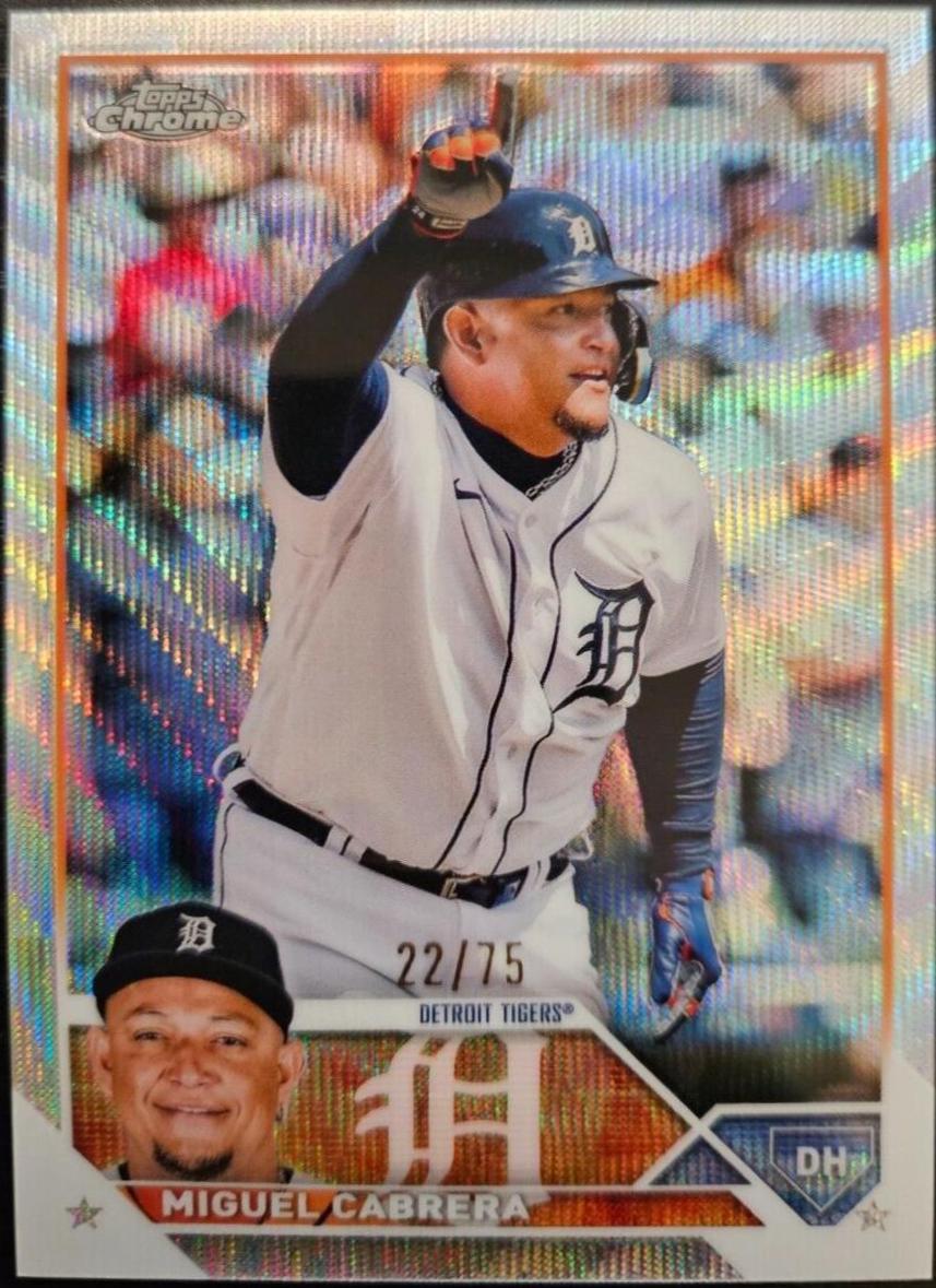 Miguel Cabrera [Blue Wave] #164