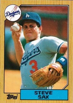 Steve Sax #769 Cover Art