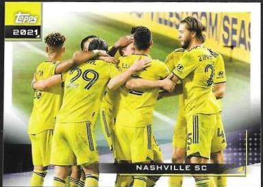 Nashville SC #154 2021 Topps MLS