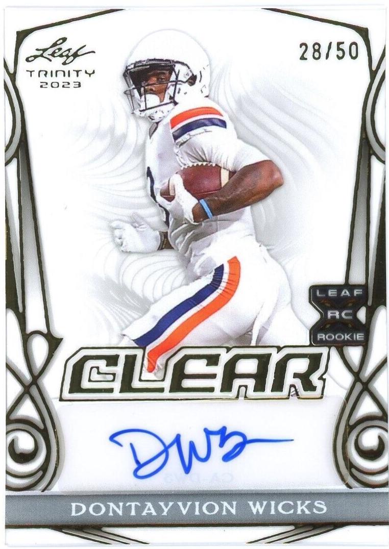 Dontayvion Wicks [Gold] #CA-DW3