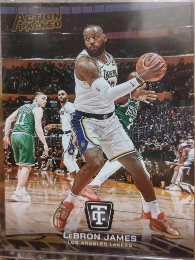 LeBron James #14 Basketball Cards 2024 Panini Totally Certified Action Packed