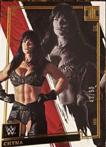 Chyna #17 Wrestling Cards 2022 Panini Impeccable WWE