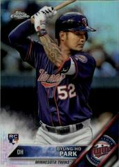 Byung Ho Park [Refractor] #13 Baseball Cards 2016 Topps Chrome Prices