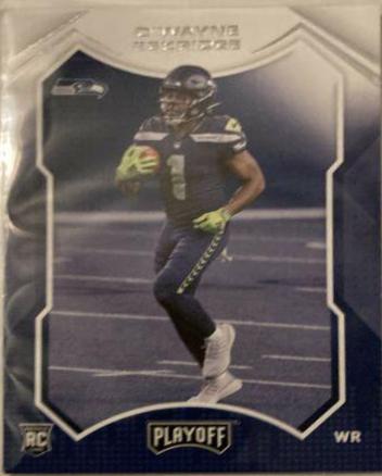 D'Wayne Eskridge #218 Football Cards 2021 Panini Playoff