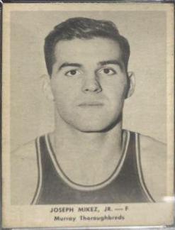 Joseph Mikez Jr. Basketball Cards 1955 Ashland Oil