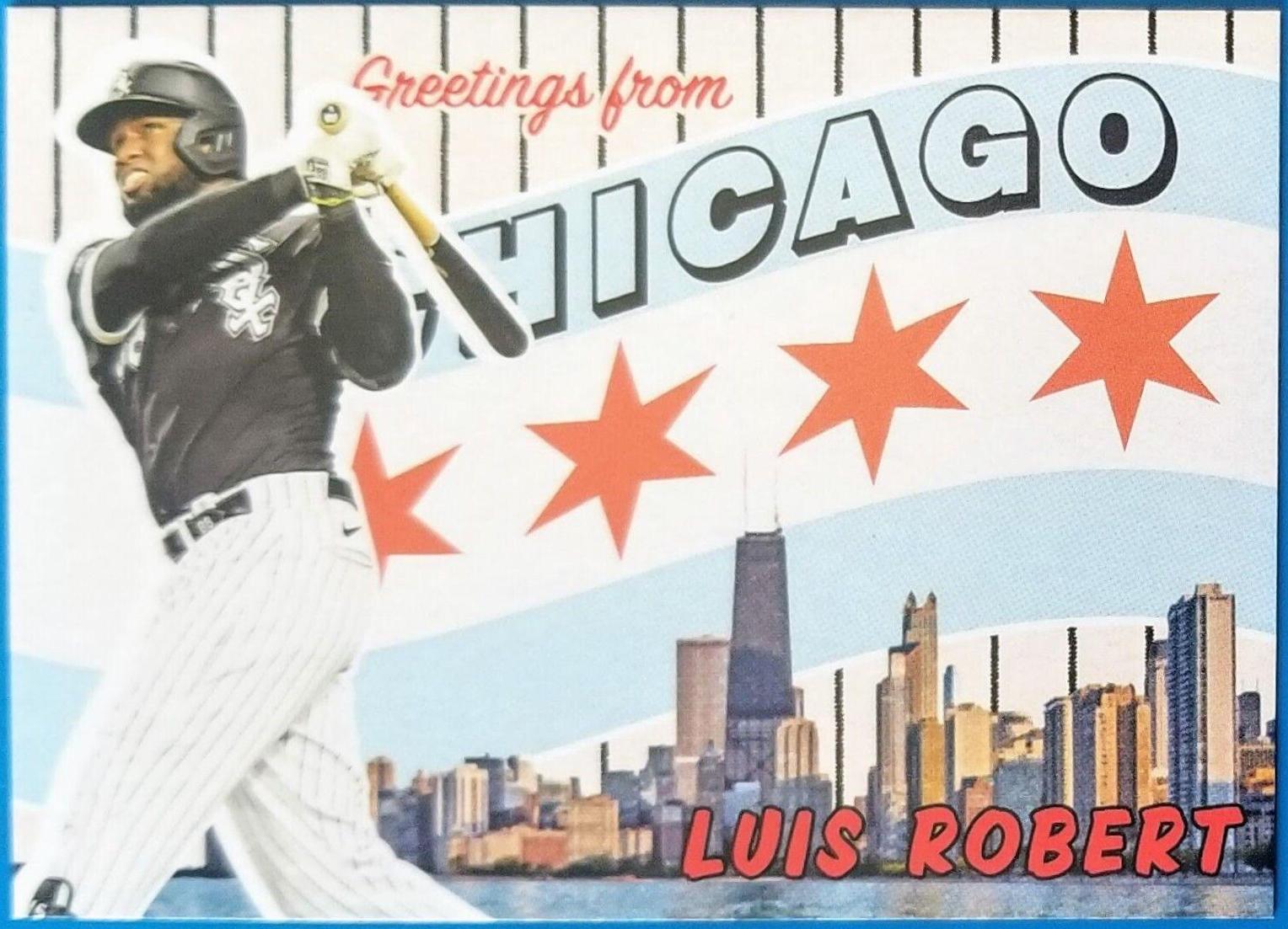 Luis Robert #PC-12 Baseball Cards 2022 Topps Archives Postcards