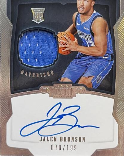 Jalen Brunson #148 2018-19 Panini Dominion Basketball