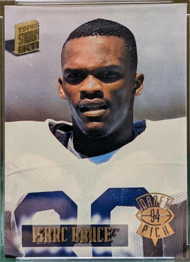 Isaac Bruce #332 Football Cards 1994 Stadium Club