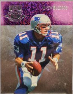Drew Bledsoe #1 Football Cards 1994 Playoff Contenders