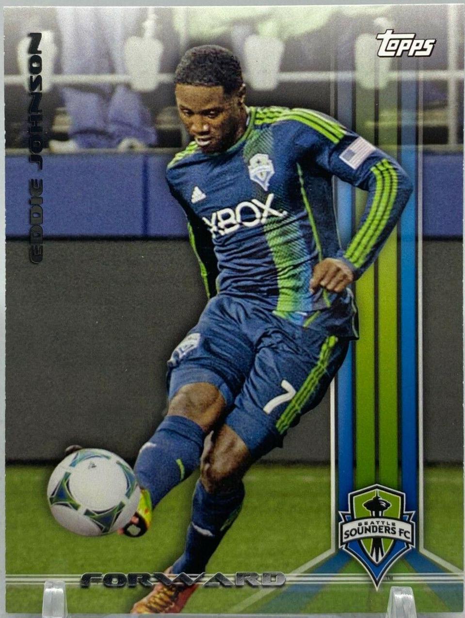 Eddie Johnson #4 Soccer Cards 2013 Topps MLS