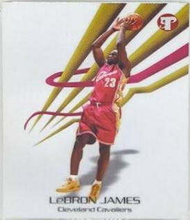 LeBron James #23 Basketball Cards 2004 Topps Pristine