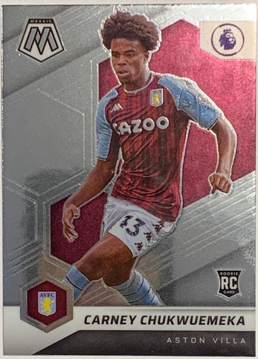 Carney Chukwuemeka #121 Soccer Cards 2021 Panini Mosaic Premier League