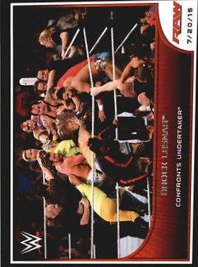 Brock Lesnar #66 Wrestling Cards 2016 Topps WWE Road to Wrestlemania