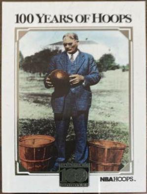 DR. James Naismith 100 Years of Hoops #CC1 Basketball Cards 1991 Hoops