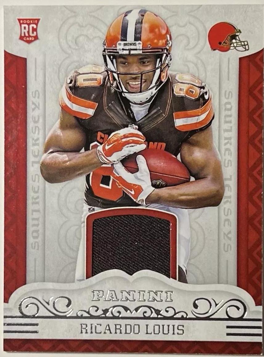 Ricardo Louis #24 Football Cards 2016 Panini