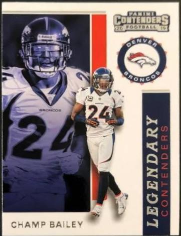 Champ Bailey #LC-CB Football Cards 2019 Panini Contenders Legendary Contenders