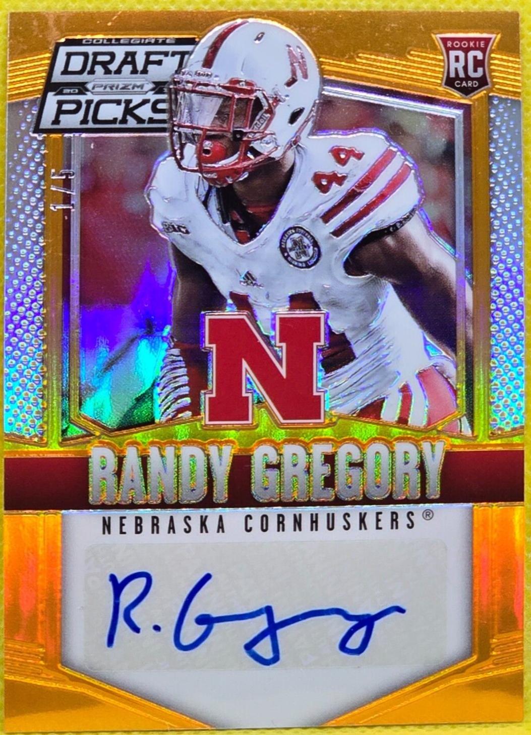 Randy Gregory [Autograph Orange Prizm] #136