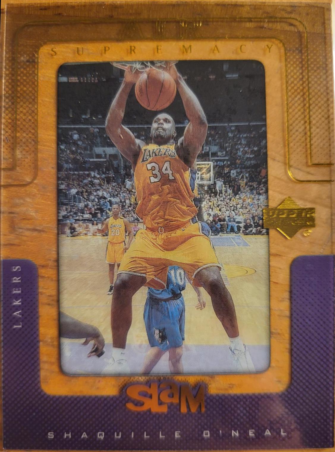 Shaquille O'Neal #S3 Basketball Cards 2000 Upper Deck Slam Air Supremacy