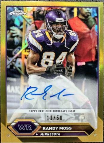Randy Moss [Geometric Gold] #TCA-RM