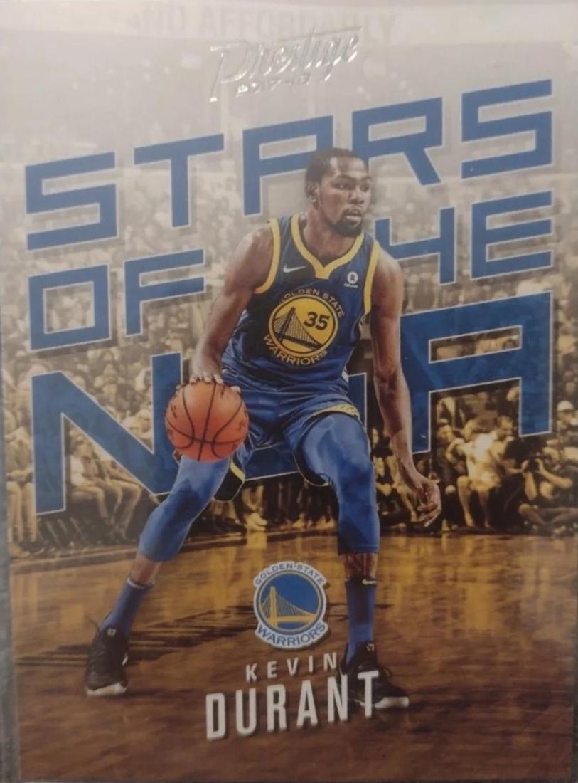 Kevin Durant #5 Basketball Cards 2017 Panini Prestige Stars of the NBA