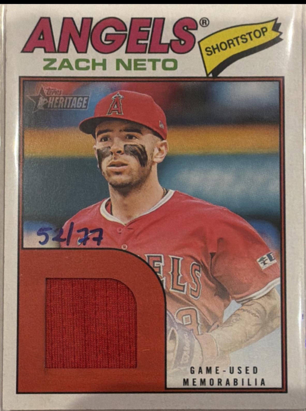 Zach Neto [Red] #ROR-ZN