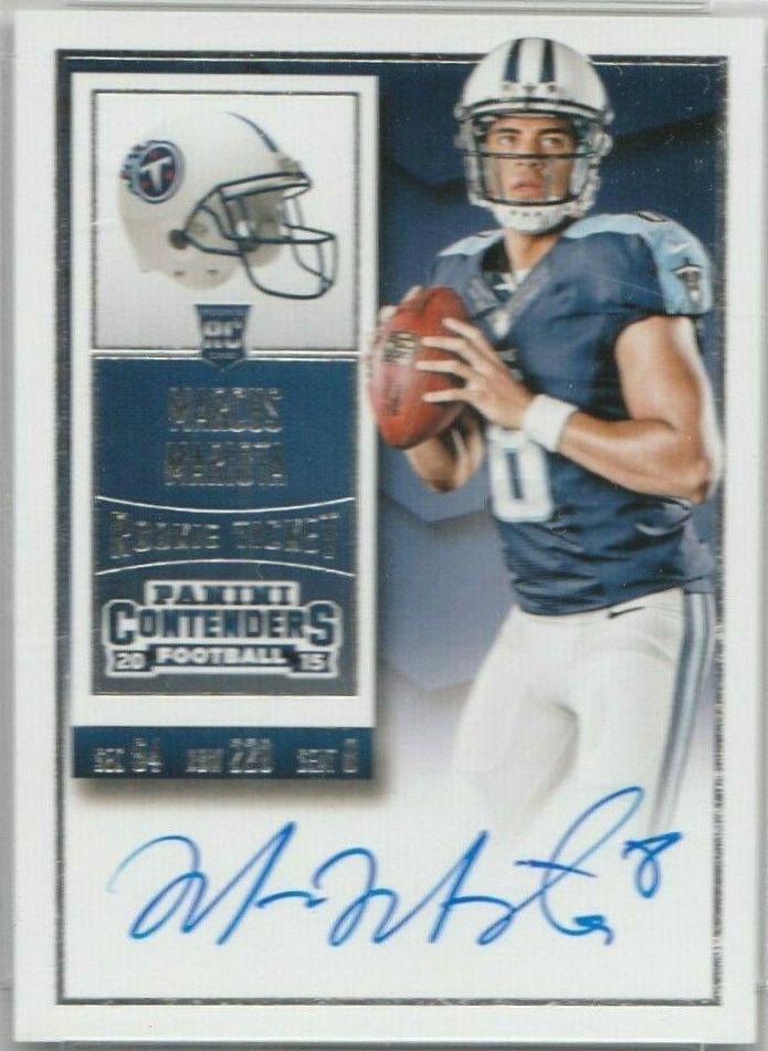 Marcus Mariota [NFL Logo on Ball Autograph] #225