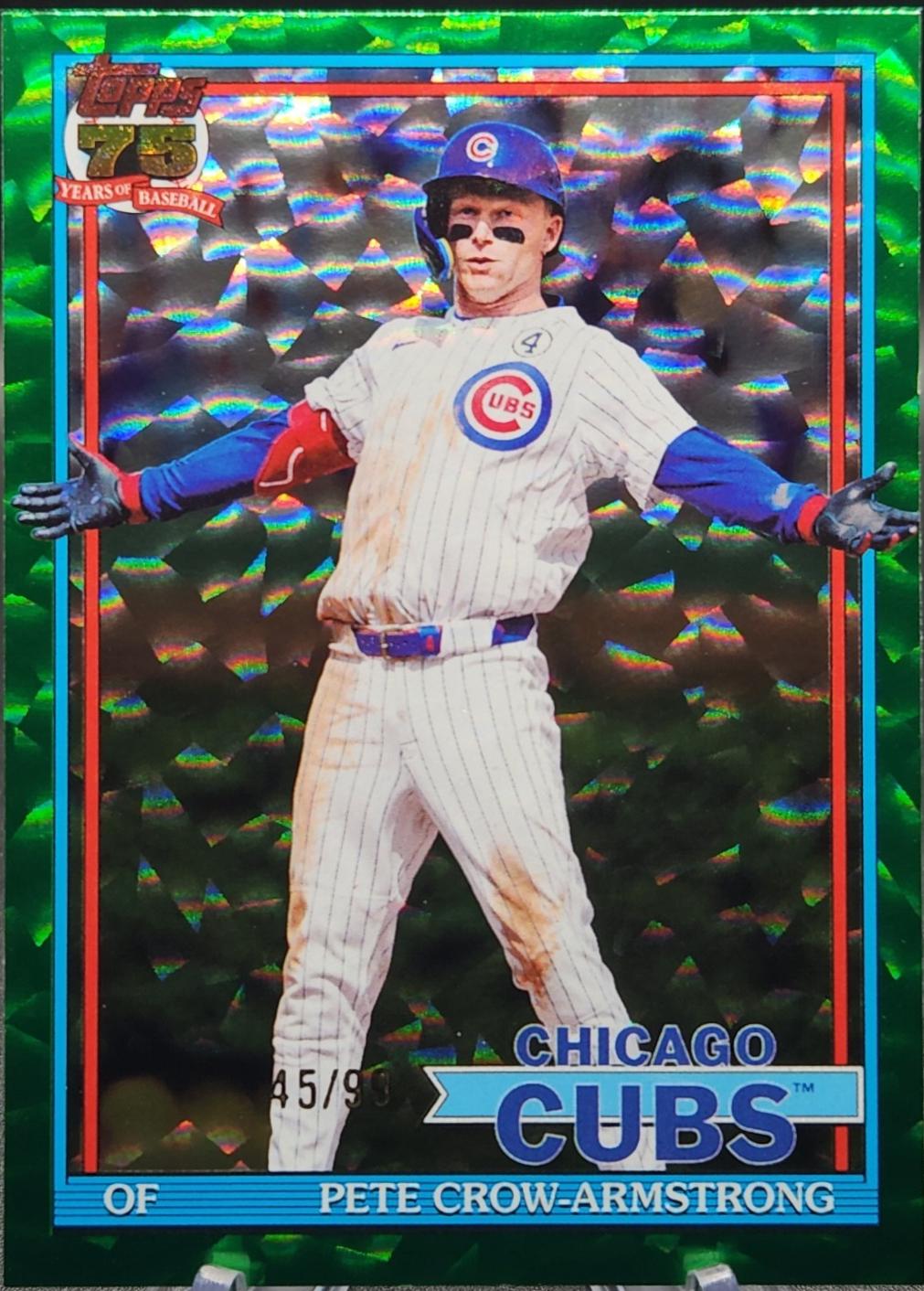 Pete Crow-Armstrong [Green Crackleboard Foil] #T91-64