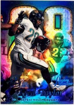 Fred Taylor #93L 1999 Flair Showcase Legacy Collection Football