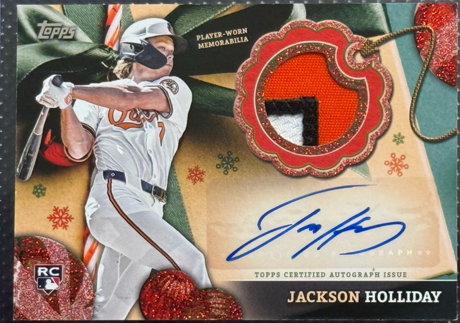 Jackson Holliday [Red Glitter] #ARC-JHO
