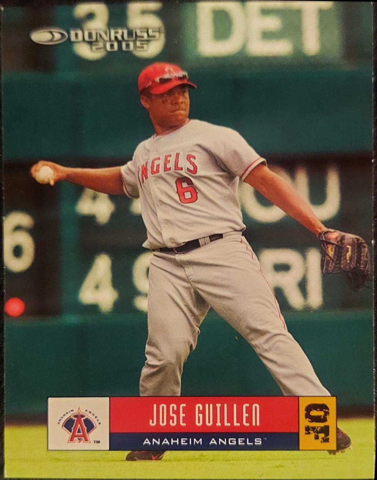 Jose Guillen #79 Baseball Cards 2005 Donruss