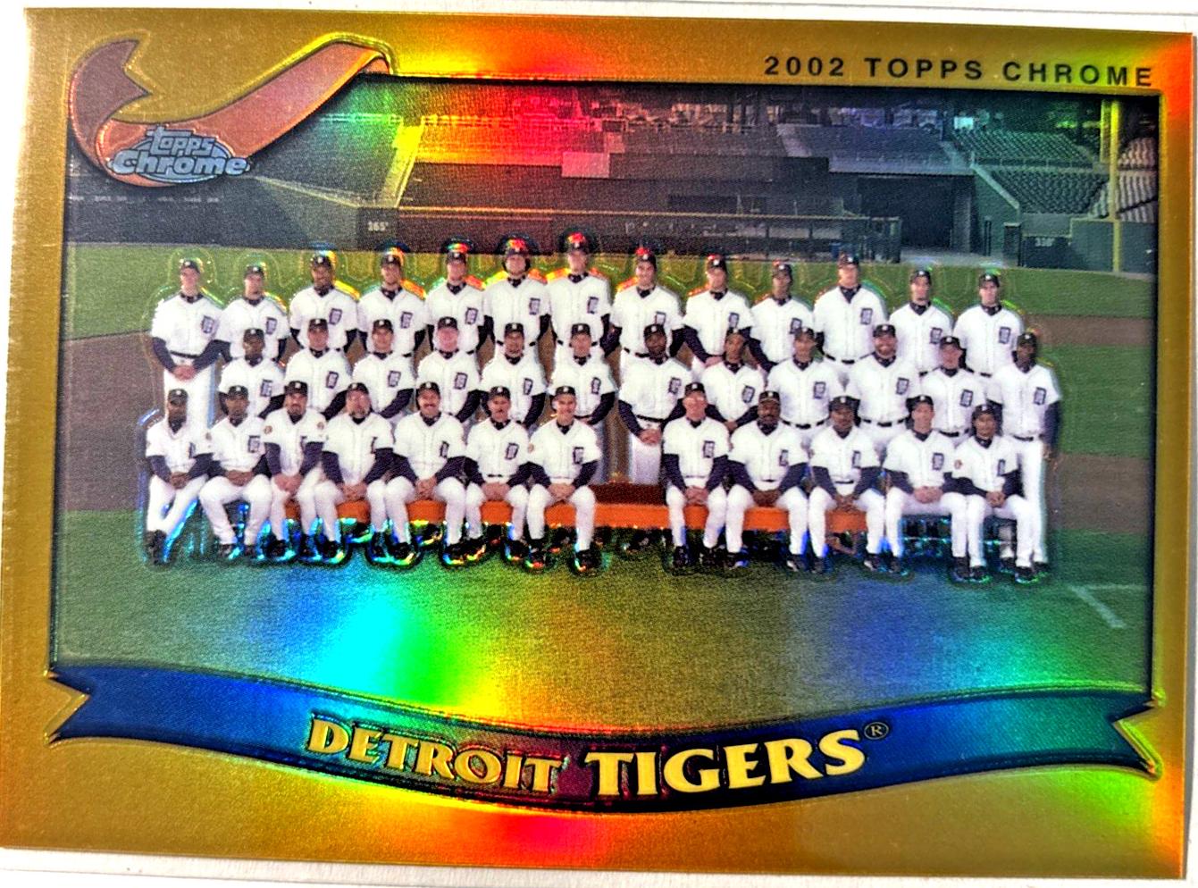 Detroit Tigers [Gold Refractor] #651
