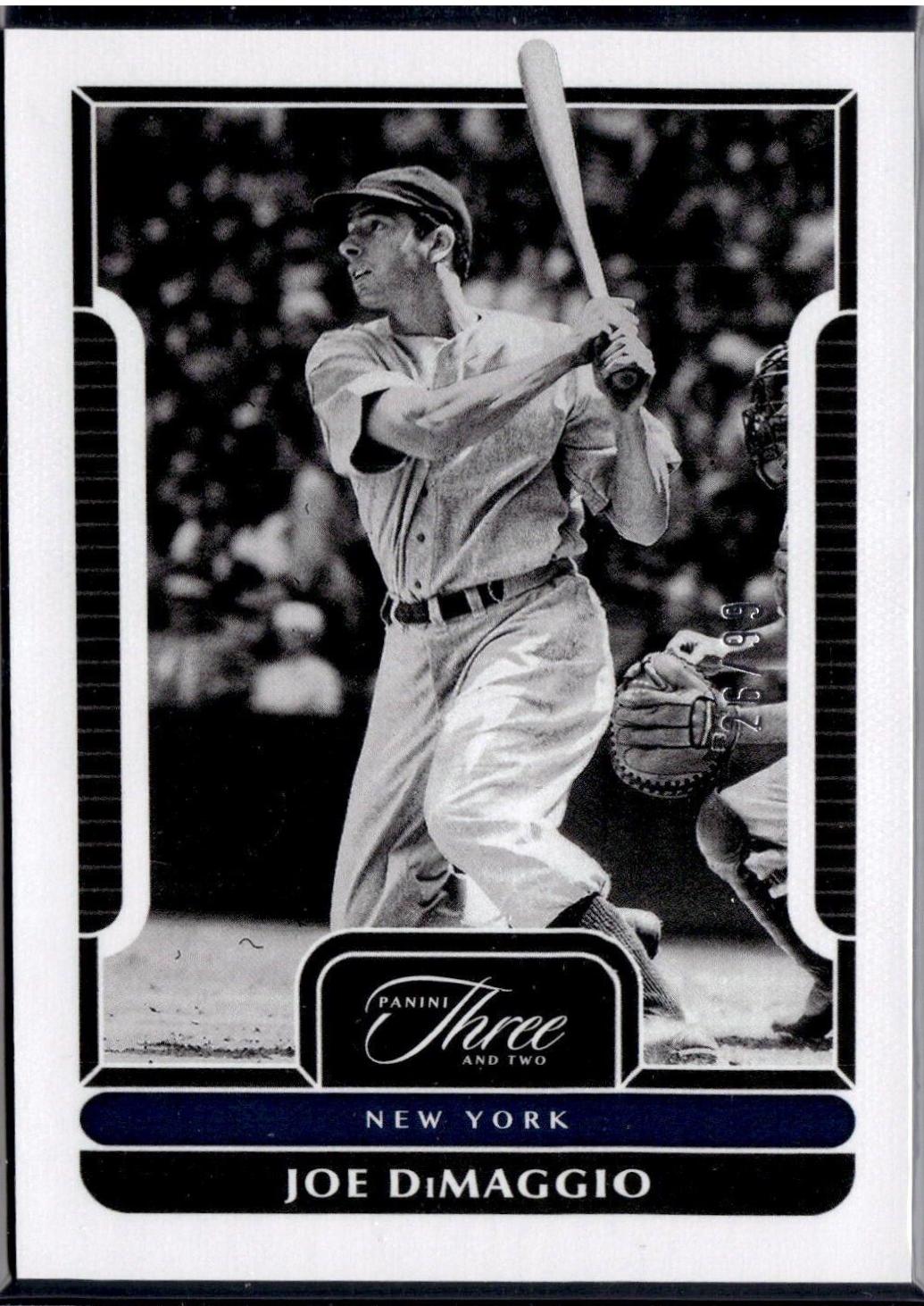 Joe DiMaggio #13 2023 Panini Three and Two Baseball