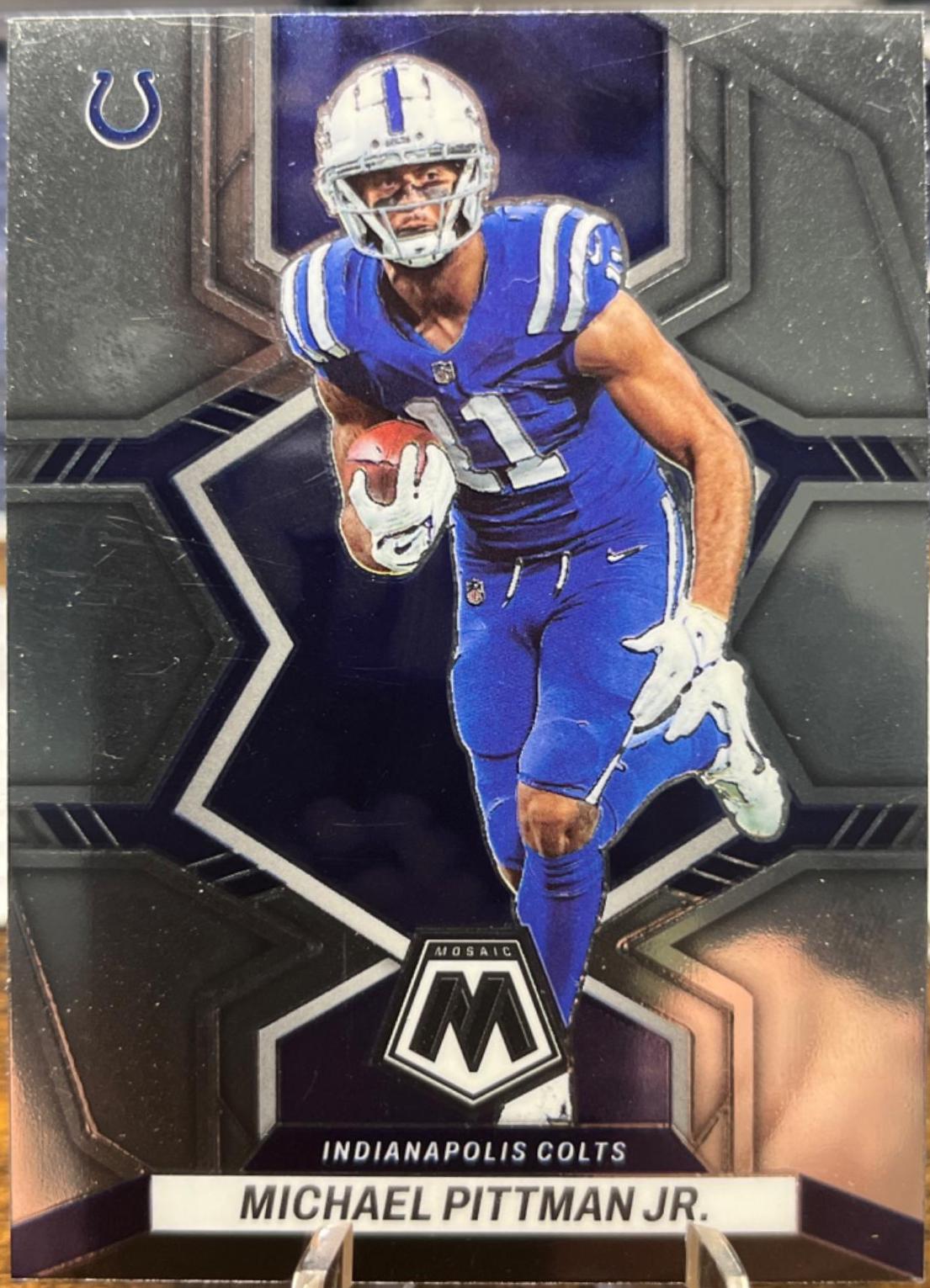 Michael Pittman Jr. #84 Football Cards 2022 Panini Mosaic